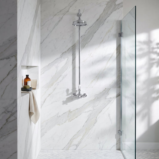 Fairford Caris Chrome Exposed Shower Kit
