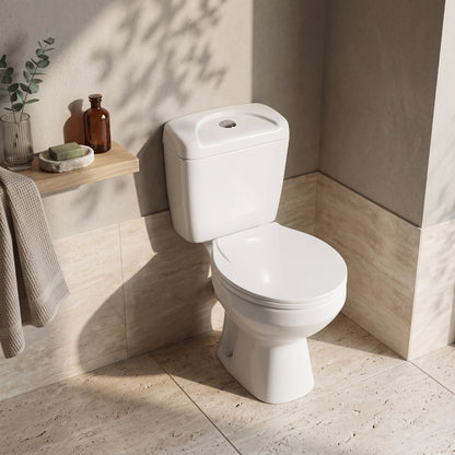 Fairford Duro Close Coupled Toilet with Seat
