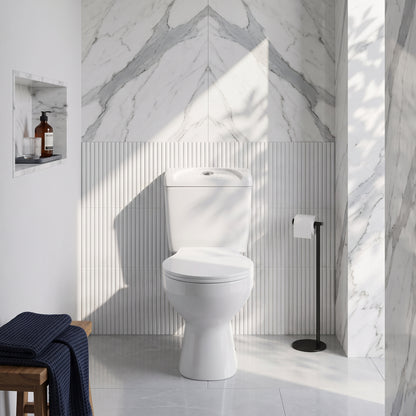 Fairford Duro Close Coupled Toilet with Seat