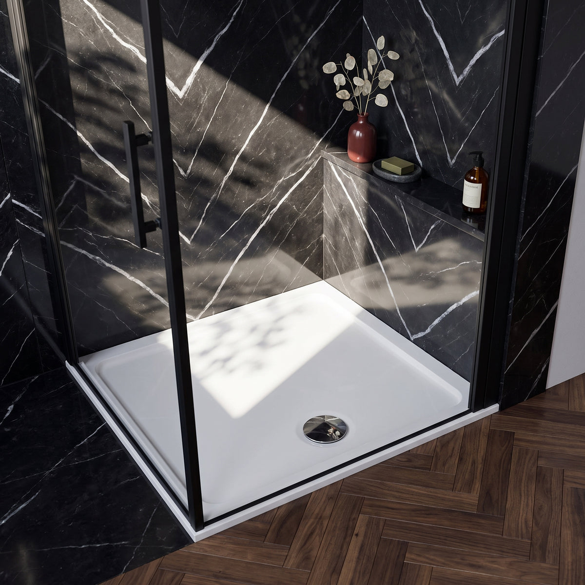 Fairford 700 x 700mm Square Shower Tray