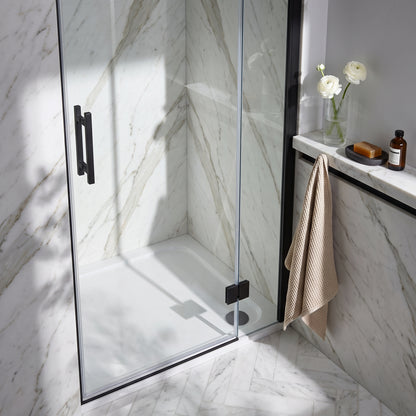 Fairford 800mm x 800mm Square Shower Tray, Corner Waste