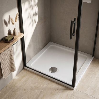 Fairford 800 x 800mm Antislip Square Shower Tray