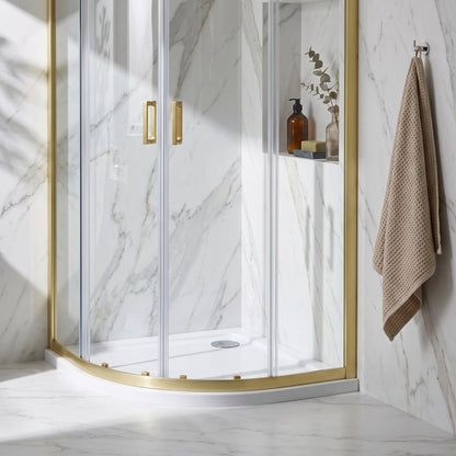 Fairford 1000 x 1000mm Quadrant Shower Tray