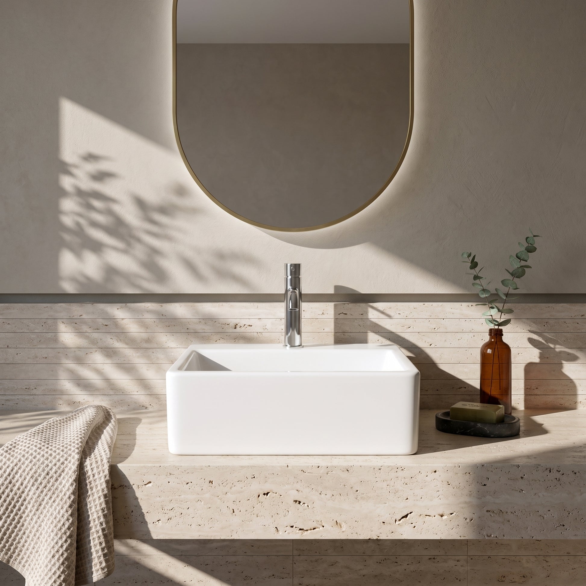 Fairford 335mm Rectangular Counter Top Vessel