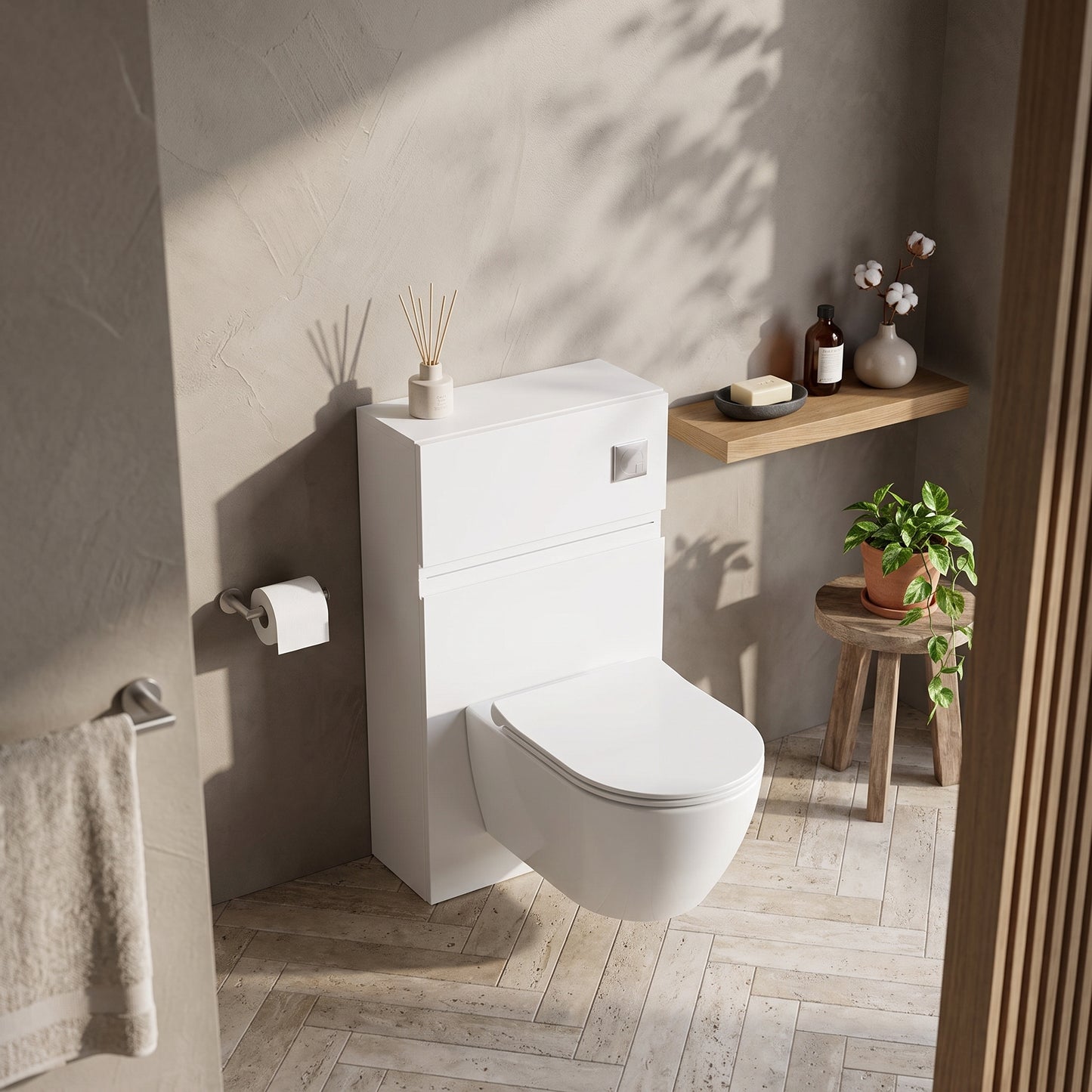 Fairford Finesse 500mm Satin White WC Unit