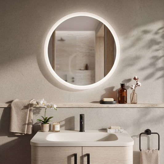 Fairford Lunar Led Mirror - 600mm Wide
