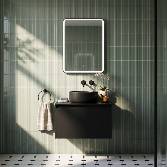 Fairford Storm 500 x 700mm LED Touch Sensor Mirror