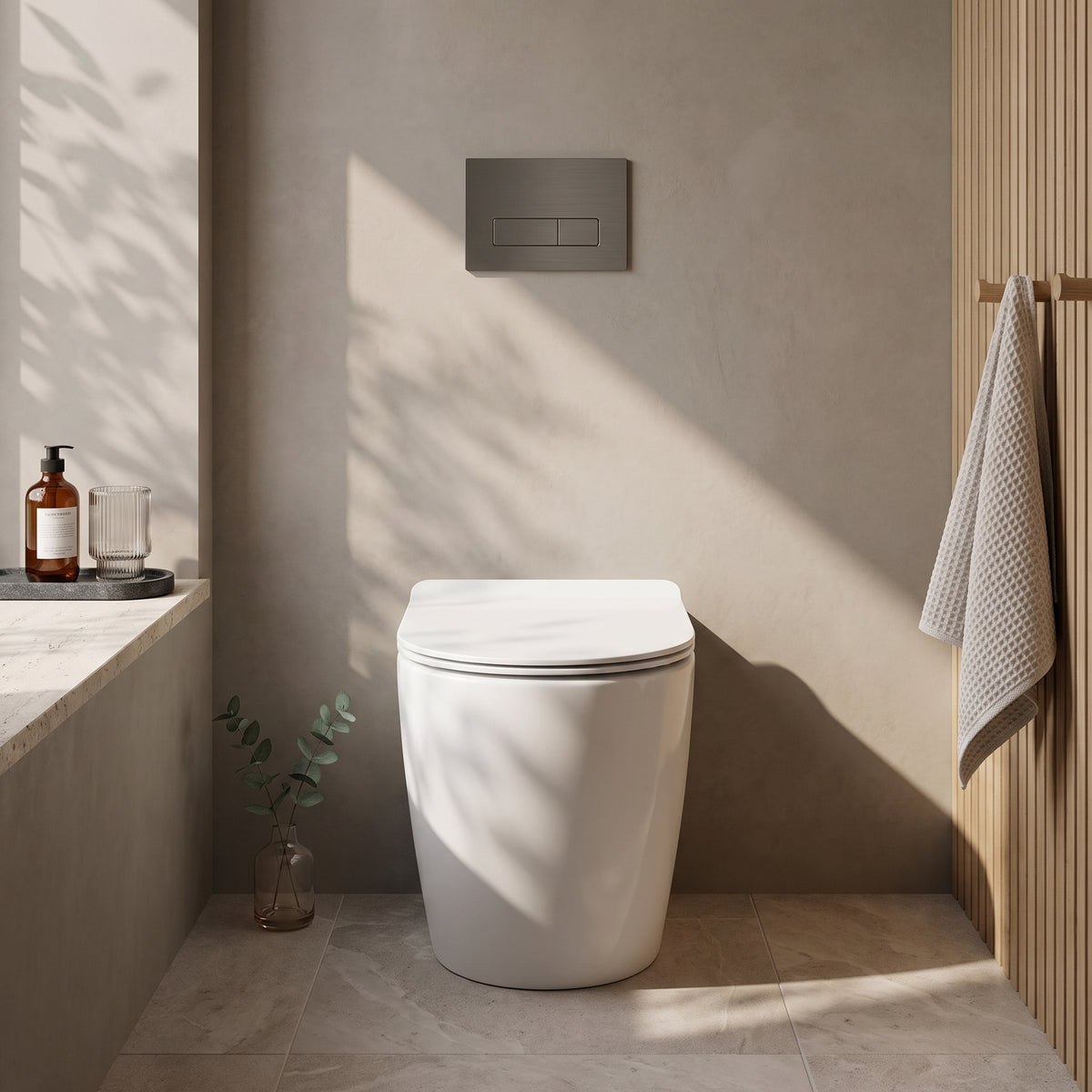 Fairford Handel Pro Rimless Comfort Height BTW WC