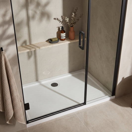 Fairford 1000 x 900mm Antislip Rectangular Shower Tray
