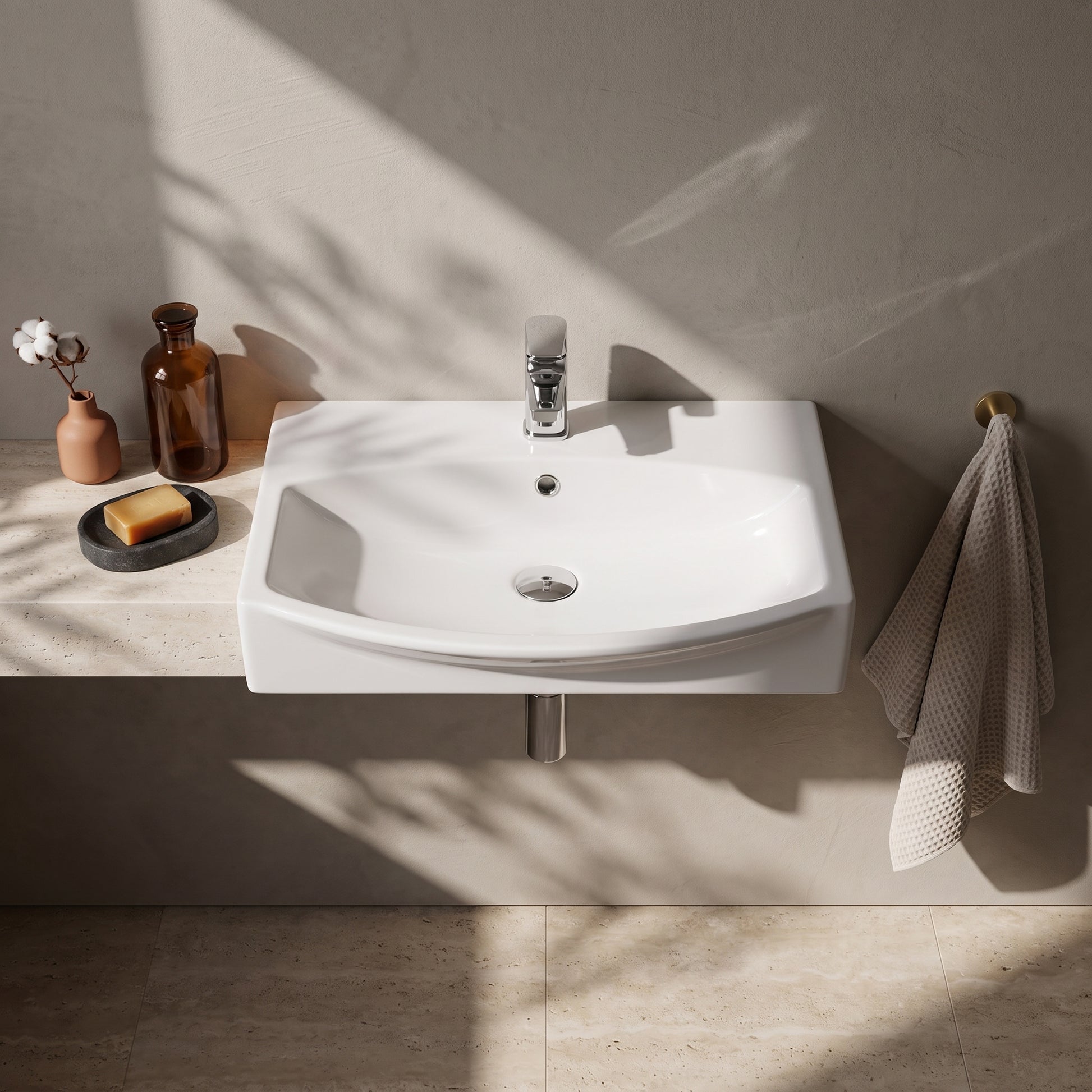Fairford 600mm Wall Hung Basin