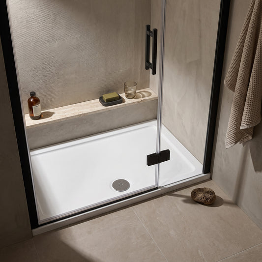 Fairford 1100 x 900mm Antislip Rectangular Shower Tray