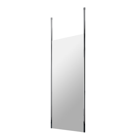 Fairford 700mm 8mm Wetroom Screen, 2 Ceiling Posts, 1950mm