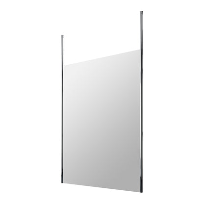 Fairford 1400mm 8mm Wetroom Screen, 2 Ceiling Posts, 1950mm