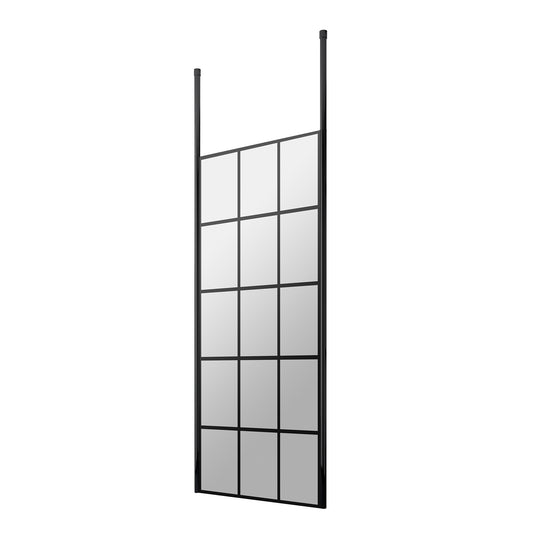 Fairford 700mm 8mm Matt Black Crittall W/r Screen2 Ceiling P