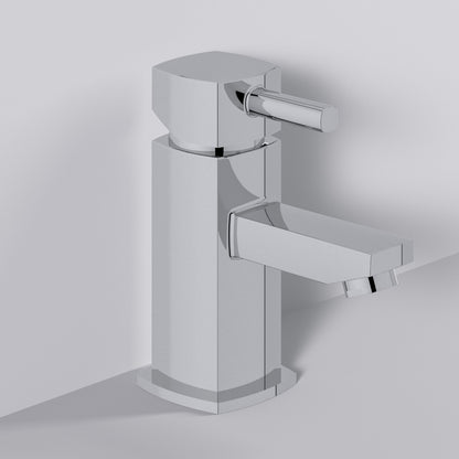 Fairford Kingswood Basin Mixer with Push Button Waste