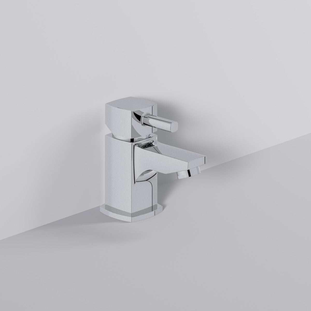 Fairford Kingswood Mini Basin Mixer with Push Button Waste