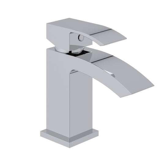 Fairford Cohen Basin Mixer with Push Button Waste