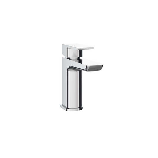 Fairford Una Basin Mixer with Push Button Waste