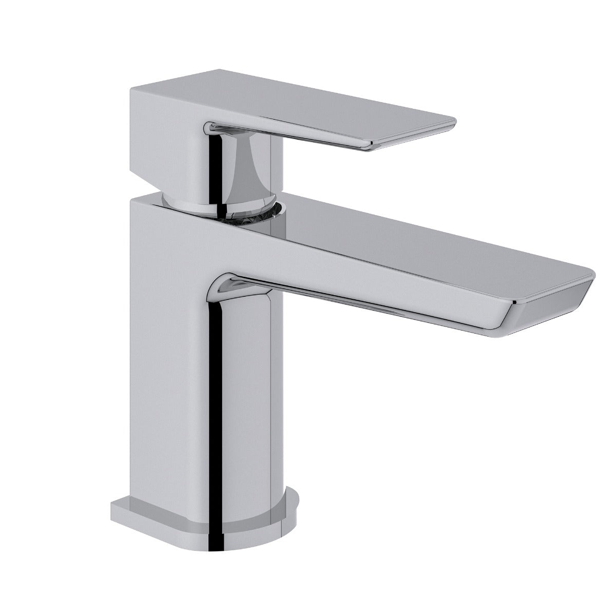 Fairford Una Mini Basin Mixer with Push Button Waste