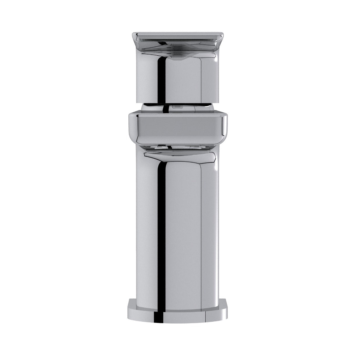 Fairford Una Mini Basin Mixer with Push Button Waste