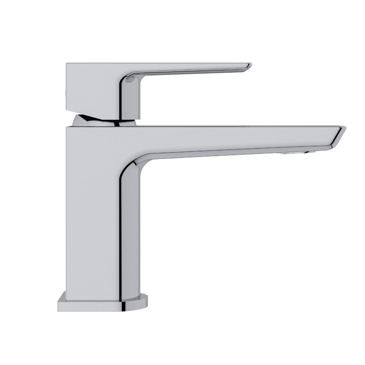 Fairford Una Mini Basin Mixer with Push Button Waste