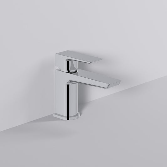 Fairford Una Mini Basin Mixer with Push Button Waste