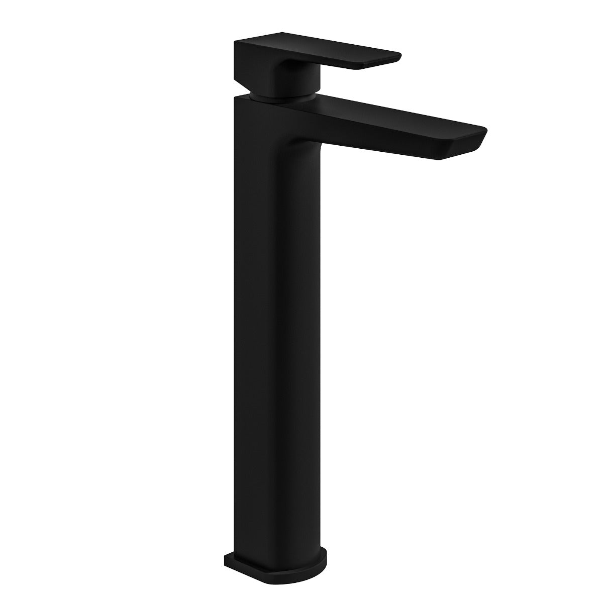 Fairford Una Matt Black High Rise Basin Mixer