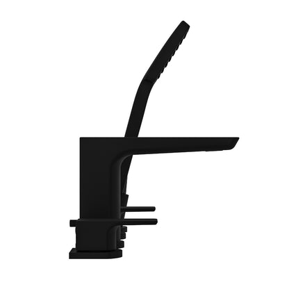 Fairford Una Matt Black 4 Hole Bath Shower Mixer