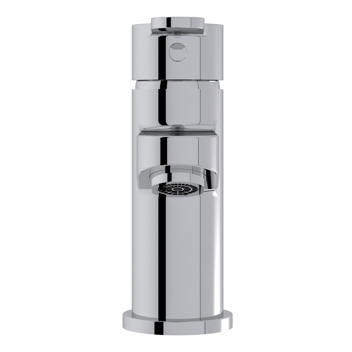 Fairford Fern Basin Mixer with Push Button Waste