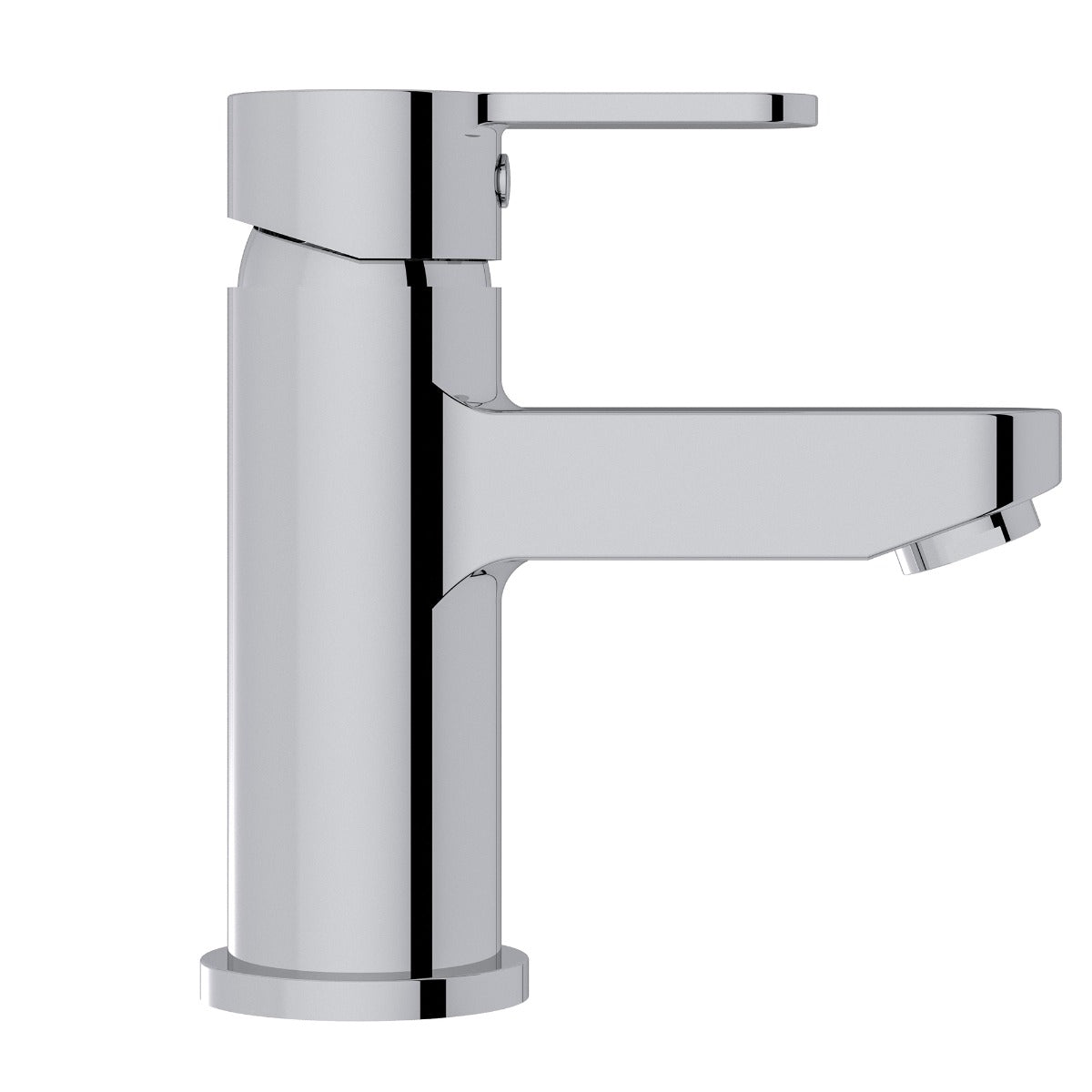 Fairford Fern Basin Mixer with Push Button Waste