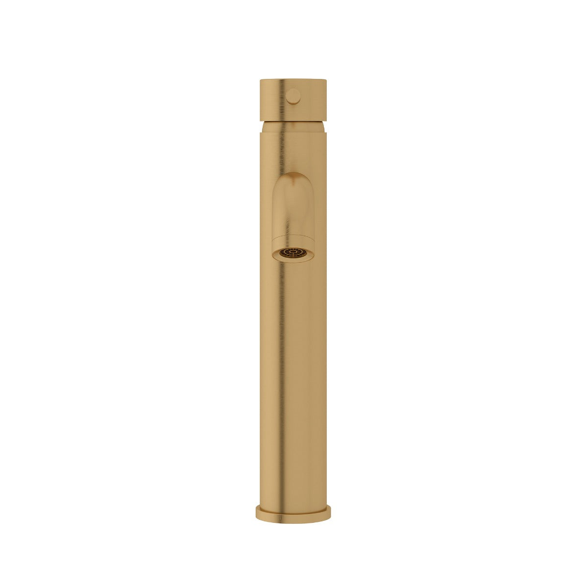 Fairford Element 5 Brushed Brass High Rise Basin Mixer