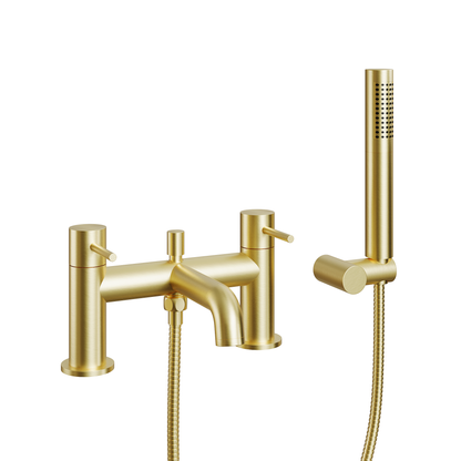 Fairford Element 7 Brushed Brass Bath Shower Mixer