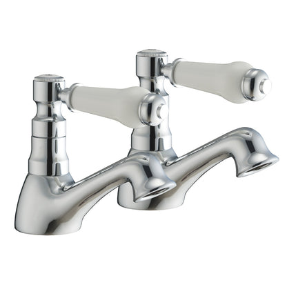 Fairford Cambridge Quarter Turn Basin Pillar Taps