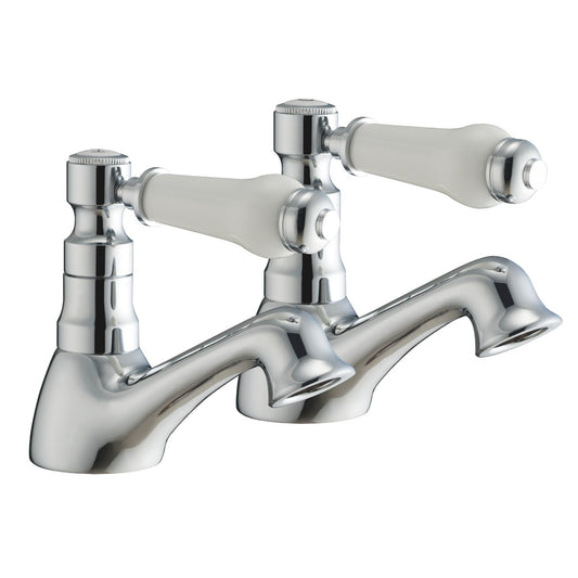 Fairford Cambridge Quarter Turn Basin Pillar Taps