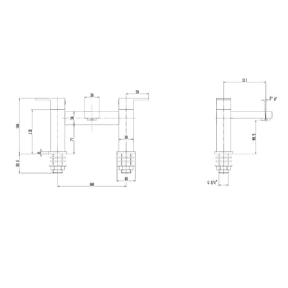 Fairford Carta Bath Filler