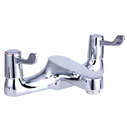 Fairford Quarter Turn Lever Taps Bath Filler