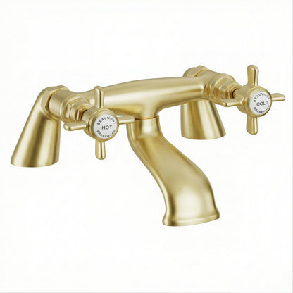 Fairford Kensington Brushed Brass Bath Filler
