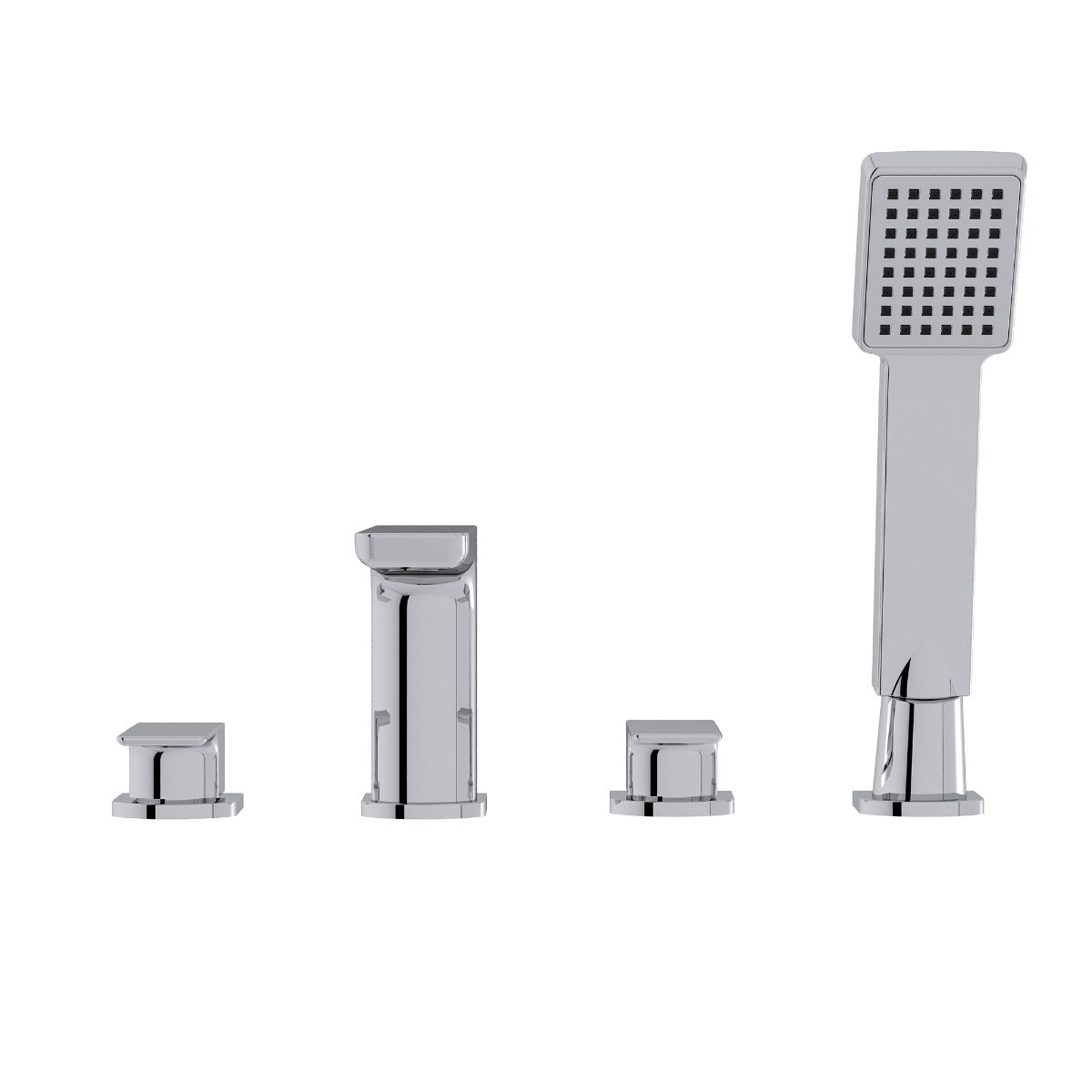 Fairford Una 4 Hole Bath Shower Mixer