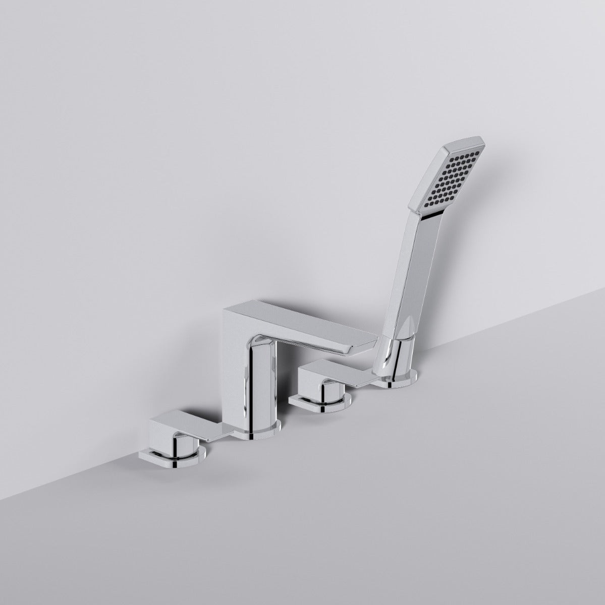 Fairford Una 4 Hole Bath Shower Mixer