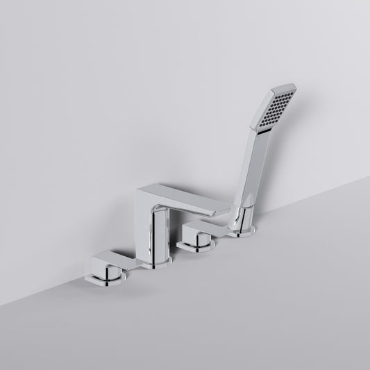 Fairford Una 4 Hole Bath Shower Mixer