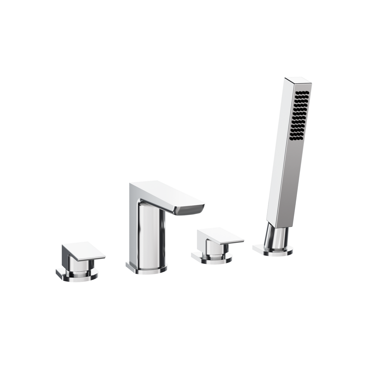 Fairford Una 4 Hole Bath Shower Mixer