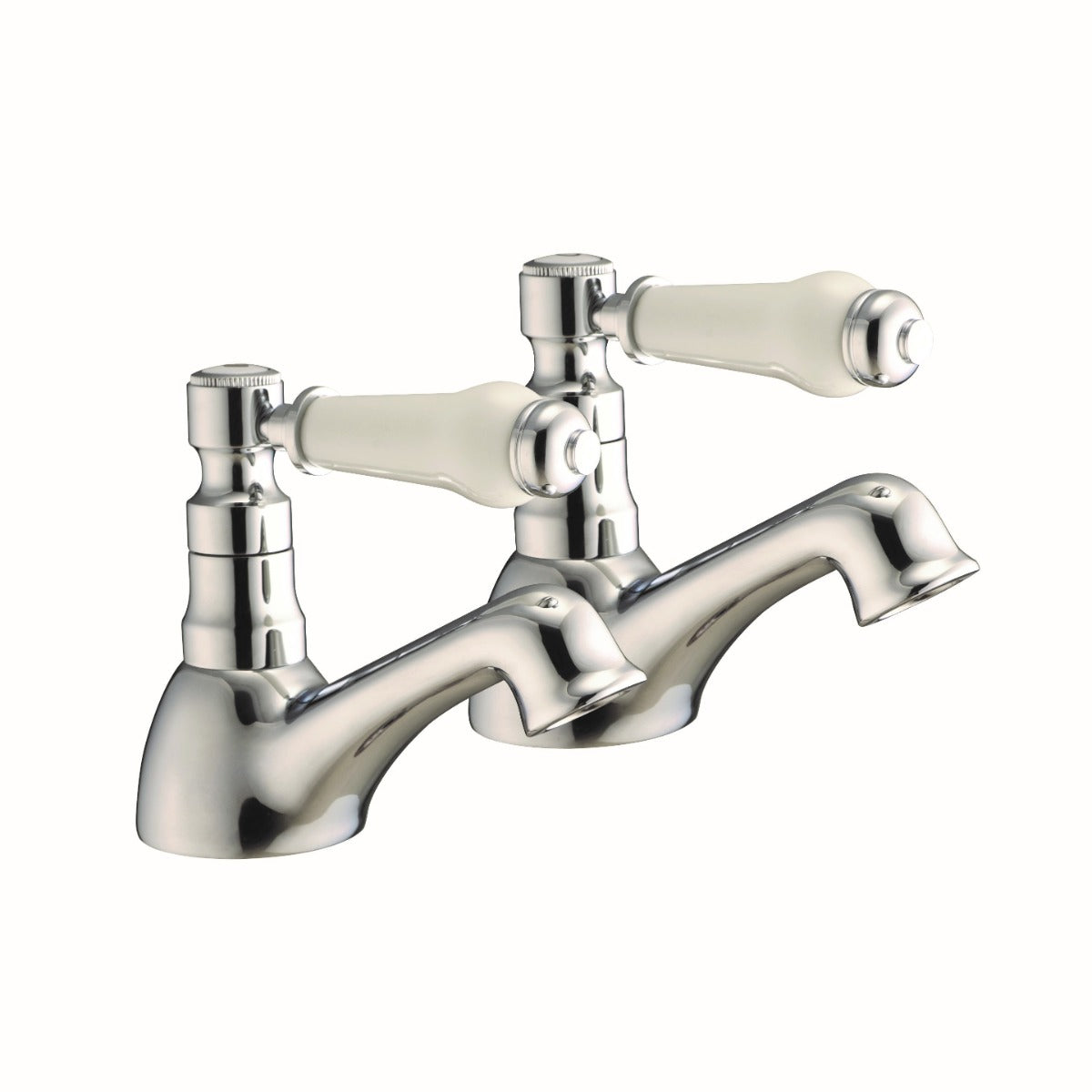 Fairford Cambridge Quarter Turn Bath Pillar Taps