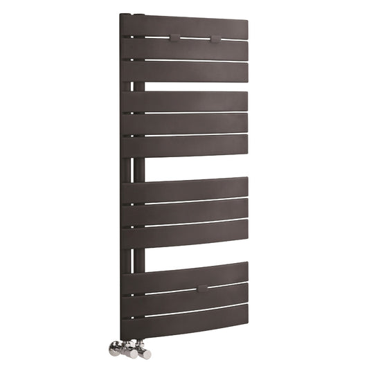 Fairford Sail 1080 x 500mm Anthracite Towel Rail