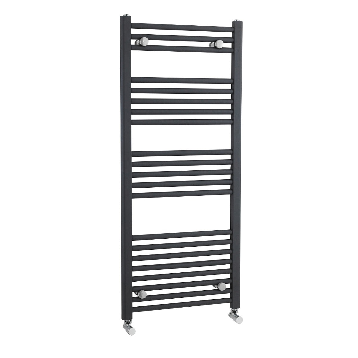Fairford Straight 1150 x 500mm Anthracite Ladder Towel Rail