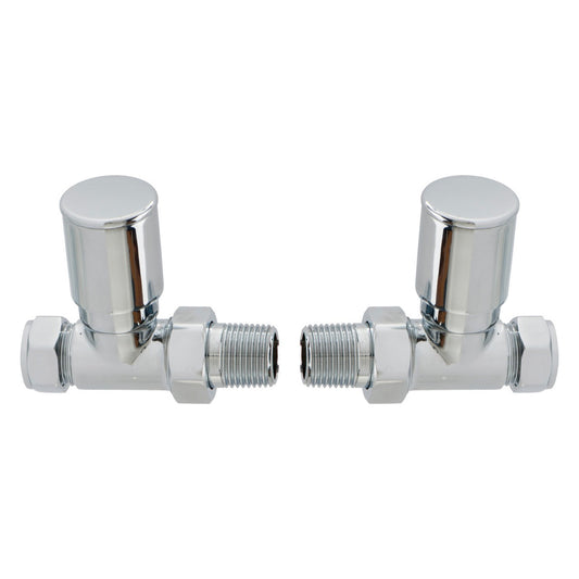 Fairford Round Valves, Straight, Pair