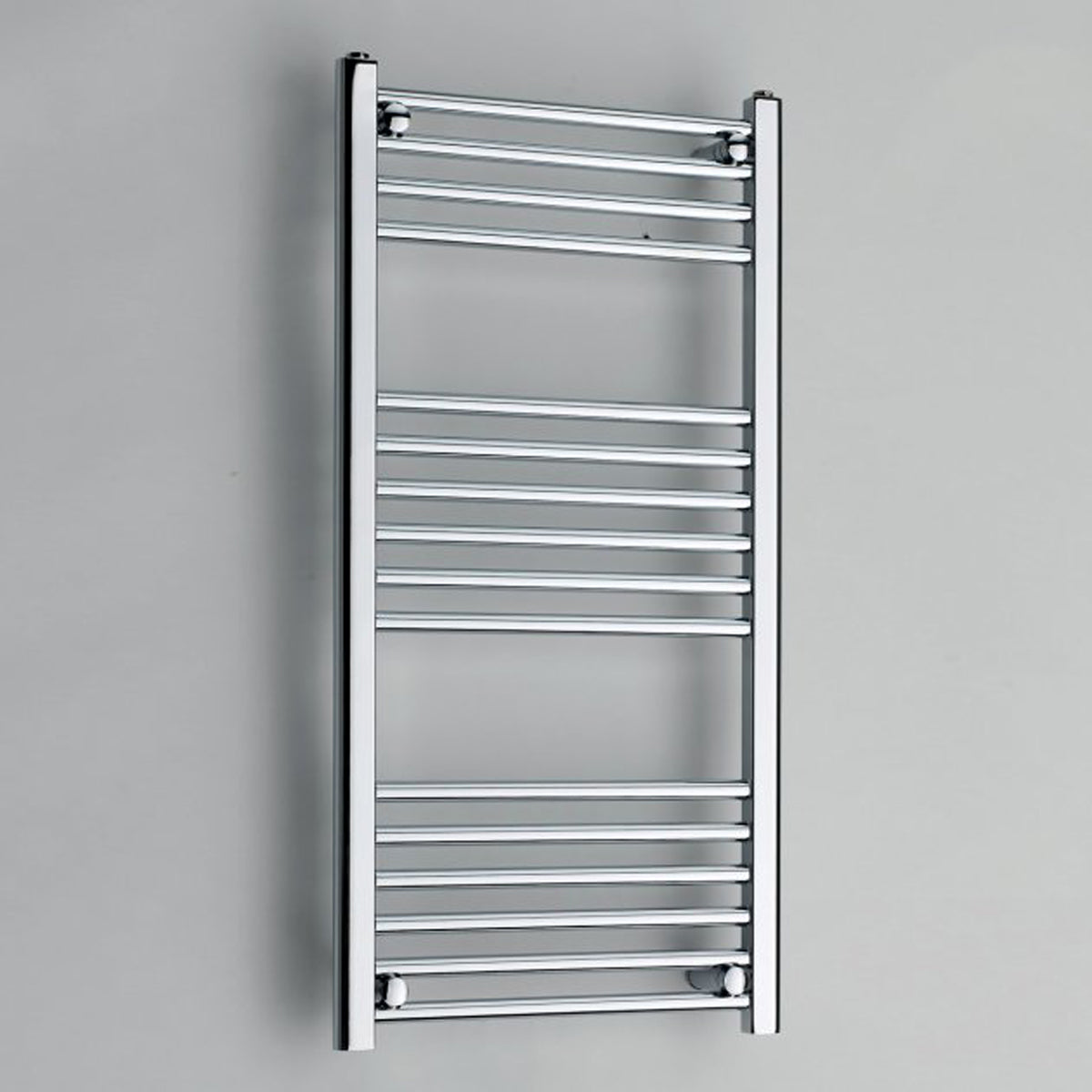Fairford Straight 1000 x 500mm Chrome Electric Towel Rail - Thermostatic Control