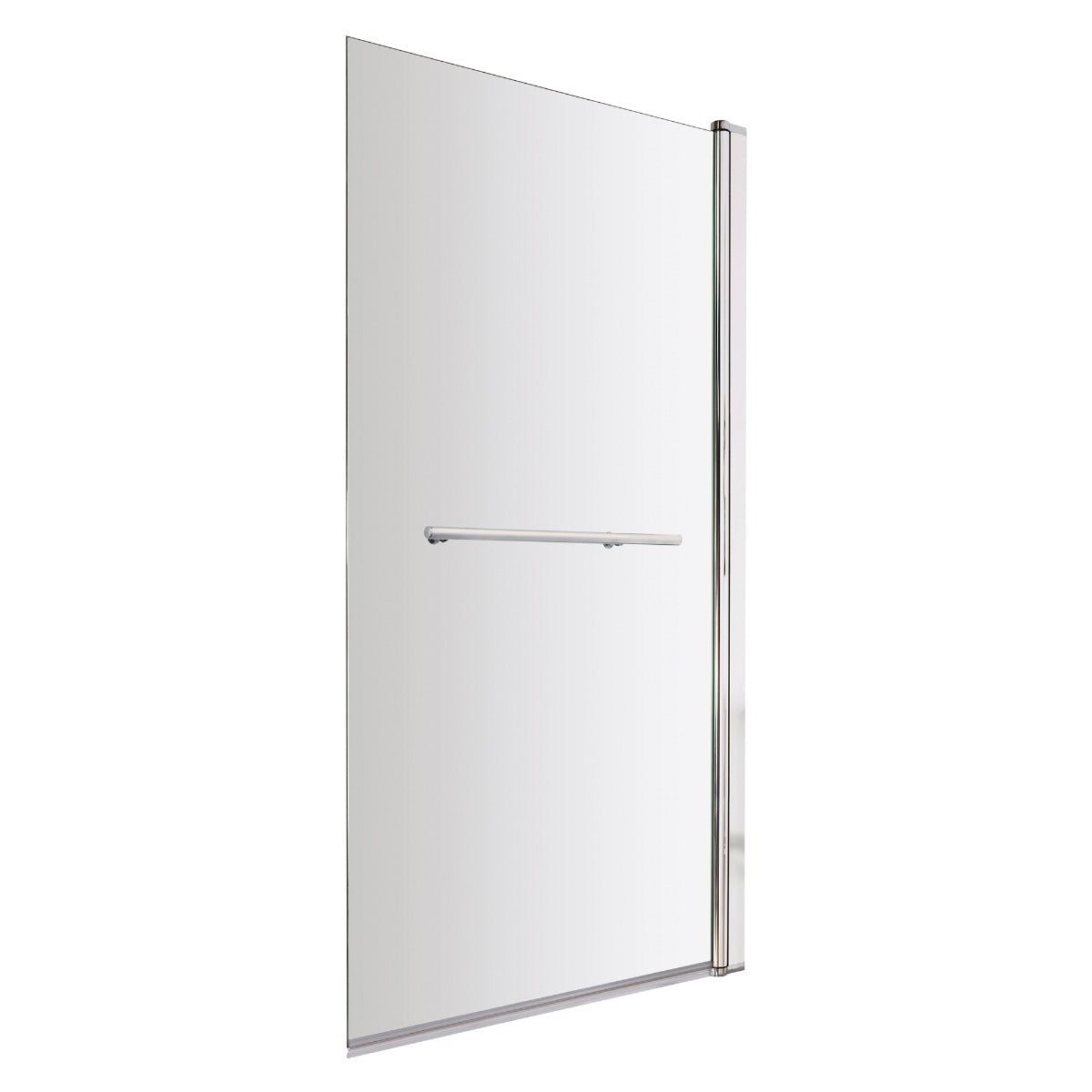 Fairford 6mm Straight Shower Bath Screen with Rail