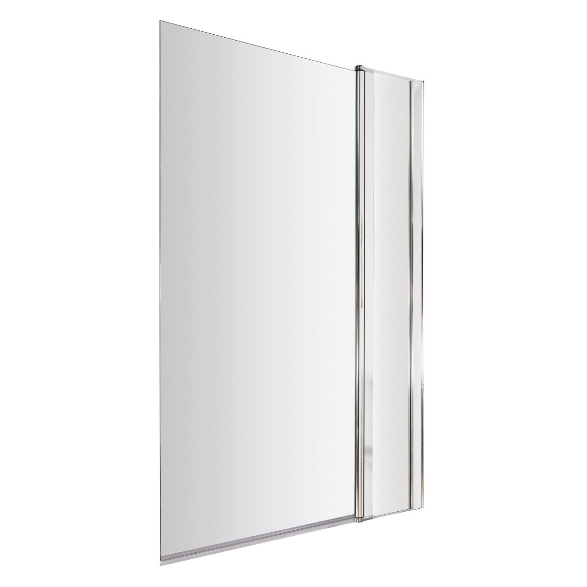 Fairford 6mm Straight Shower Bath Screen with Fixed Panel