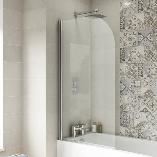 Fairford 6mm Radius Shower Bath Screen