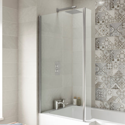 Fairford 6mm L Shaped Shower Bath Screen